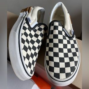 Checkered Women’s Vans Gum Bottom